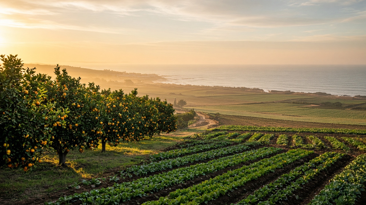 Agricultural landscape — illustrative image